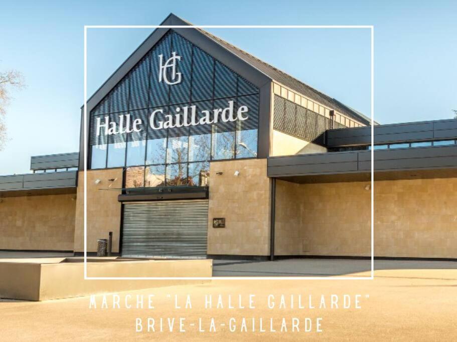Appartement #Le Conquerant Du Dernierjour-Grand F2-Hypercentre à Brive-la-Gaillarde Extérieur photo